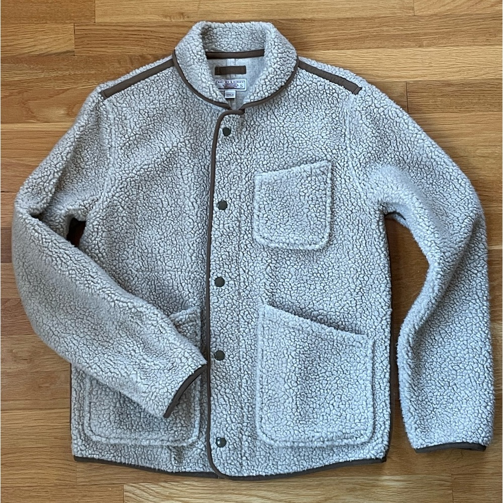 J. Crew Wallace & Barnes Sherpa Fleece Jacket Sz S